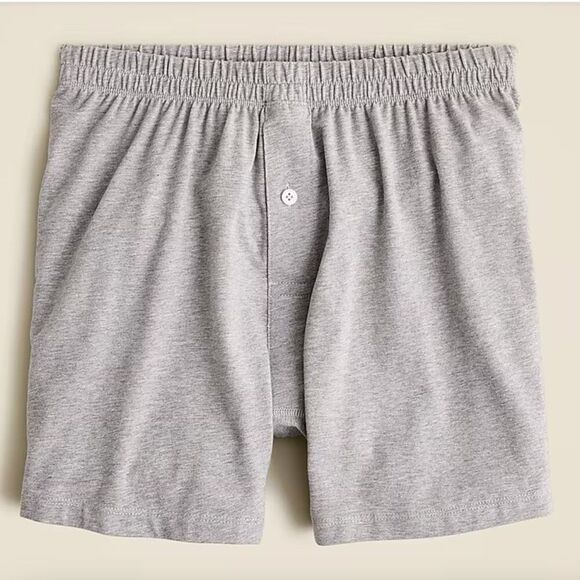 J. Crew BS500 4 1/2" Stretch knit boxers size medium Grey size M - Picture 1 of 10